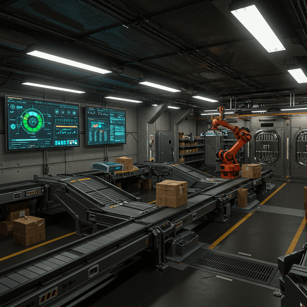 Secure Subterranean Logistics and Resource Center