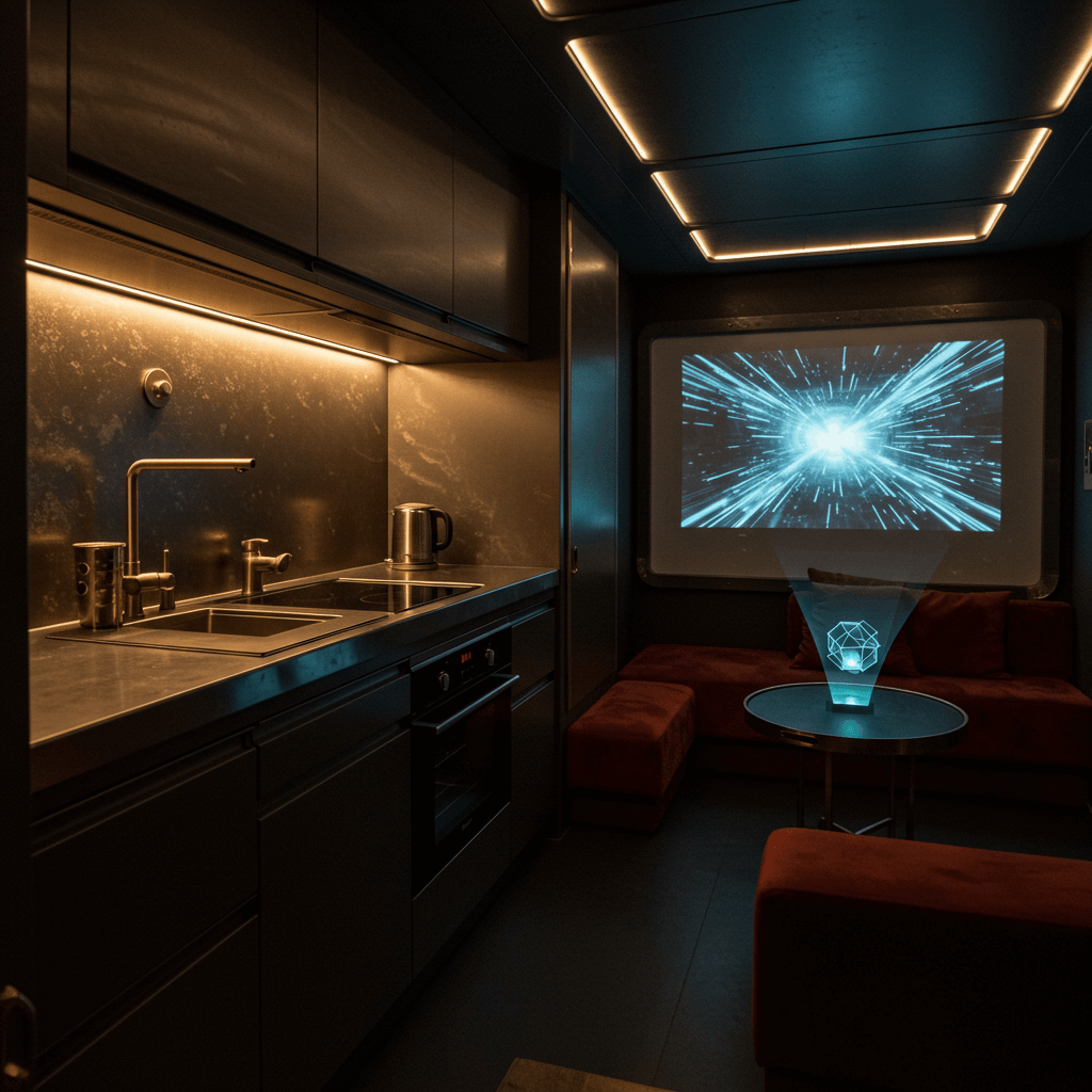 Spacious Underground Dynasty Quarters Living Area